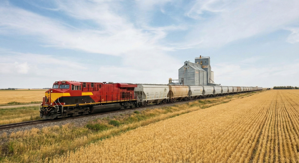 Canada rail shipping