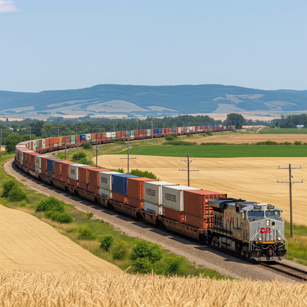 The 9 Key Benefits of Full Container Intermodal Rail Shipping (2025 Guide) 1 Full Container Intermodal Rail Shipping