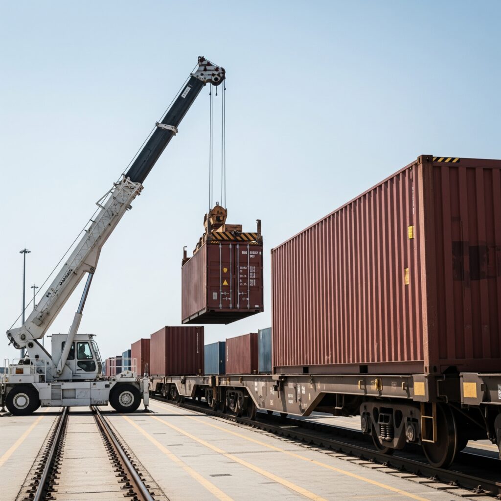 The 9 Key Benefits of Full Container Intermodal Rail Shipping (2025 Guide) 3 Full Container Intermodal Rail Shipping