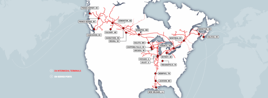 CN Intermodal Rail