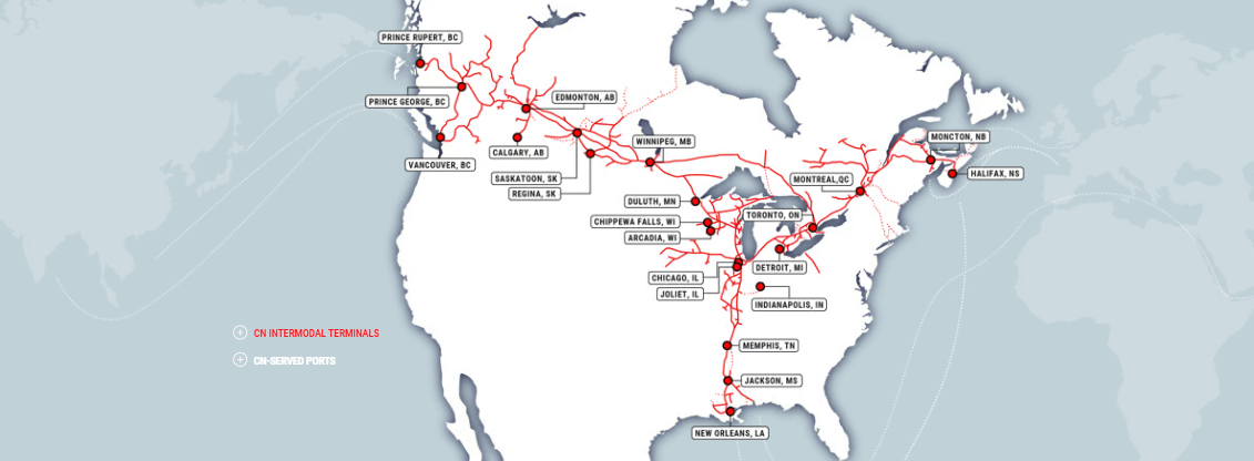 CN Intermodal Rail