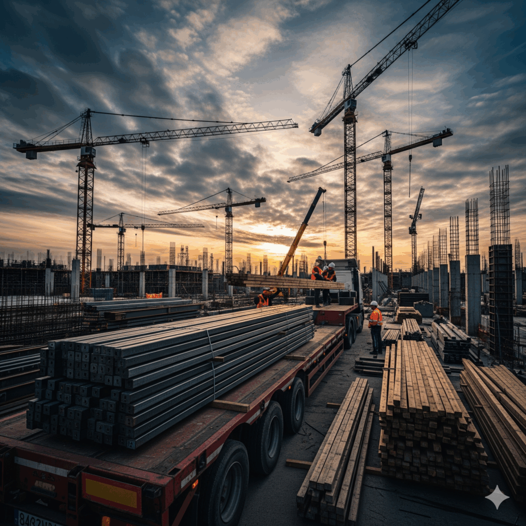 Construction Logistics: 5 Critical Supply Chain Challenges for 2025 in Canada 1 Construction Logistics