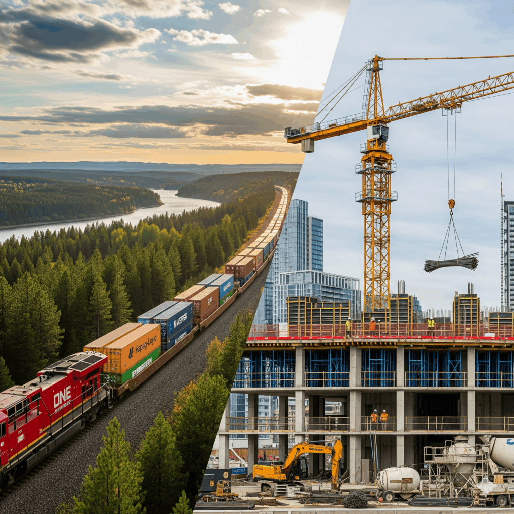 Intermodal Rail for Construction